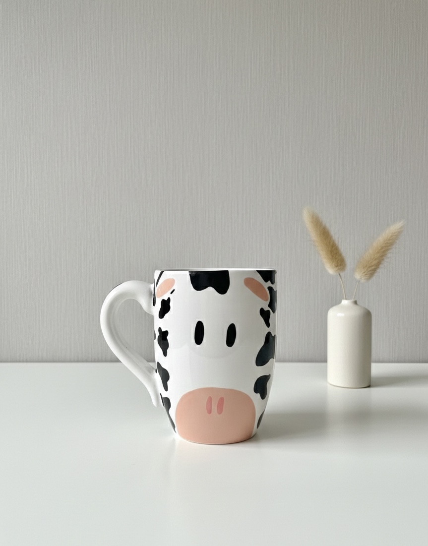 vaca diseño minimalista